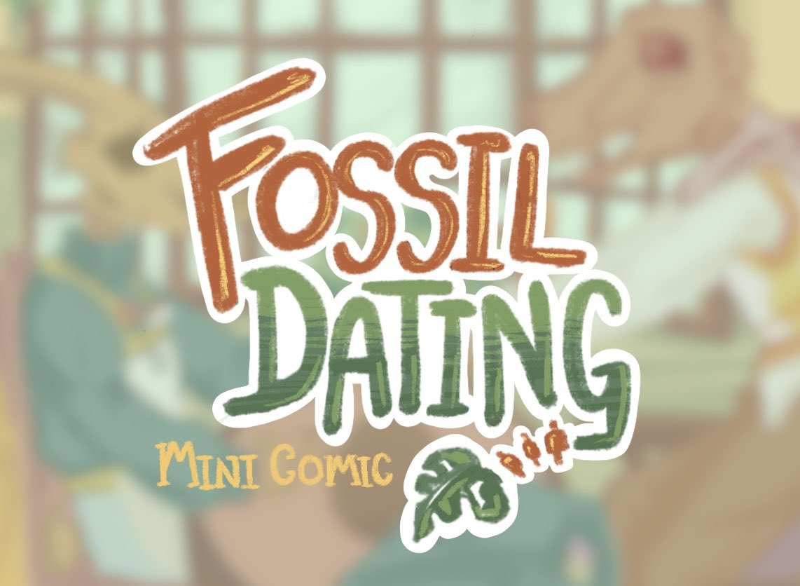 GlassesDisaster's tweet photo. Introducing 

Fossil Dating! 

A mini comic I’ve been working on for the last couple months, I’m so proud of this project so far and can’t wait to share more about it. #comicartist #indicomic #illustration https://t.co/1ADs5DOsjA