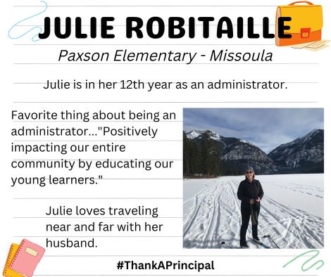 Shelley_Andres's tweet photo. Happy National Principal Month
#ThankAPrincipal
#SchoolAdministratorsofMontana
#MAEMSP https://t.co/OB3cTWqntl