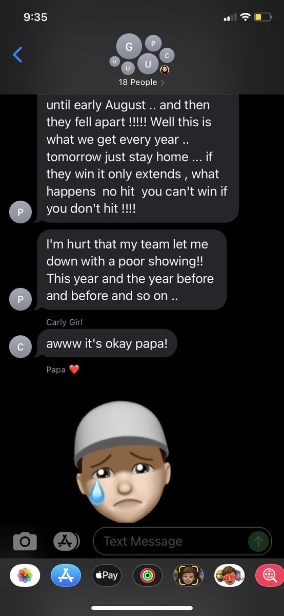 KateAbdilla's tweet photo. The yanks are breaking my poor grandpas heart :( https://t.co/jh57Une2m7