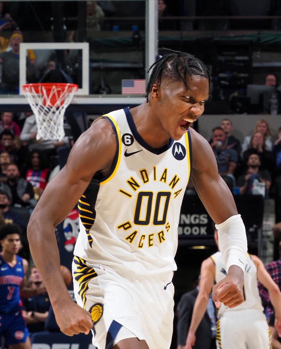 Bennedict Mathurin’s last 3 games: 

27 PTS - 7 REB - 2 AST
26 PTS - 5 REB - 2 AST
19 PTS - 7 REB - 2 AST