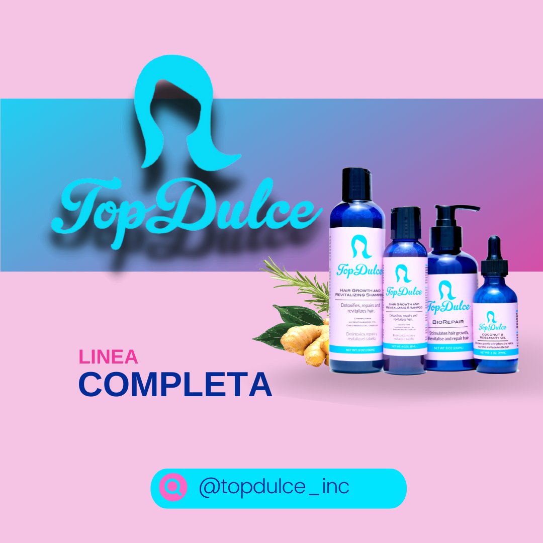 TopDulce2's tweet photo. Devuelve la belleza a tu pelo, lavándolo con la línea Top Dulce y tu cabello lucirá impactante. 

🌐https://t.co/bzrAAgIkOE

#tendencias2022 #cabelloliso #colores2022 #cabellosaludable #cabellolargo #cabellocorto #cabellorizado #cabellohermoso https://t.co/jMBQDD4o48