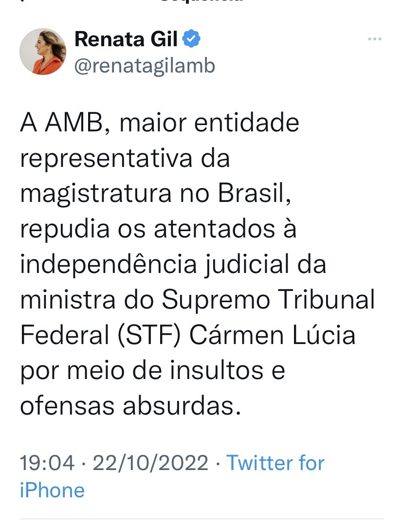 MarceloRochaMon's tweet photo. Indignação seletiva é sempre lamentável.
Quem mostra é a juíza Ludmila Lins Grilo (uma magistrada de verdade), alvo de inconstitucional censura. https://t.co/2l1s9FVapW