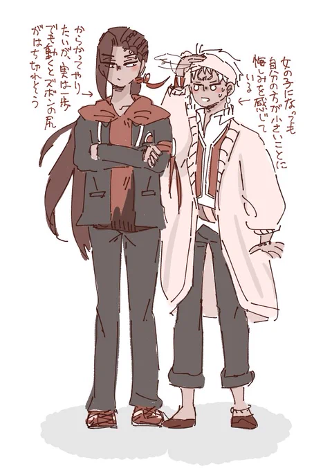 にょたジャのらくがき 