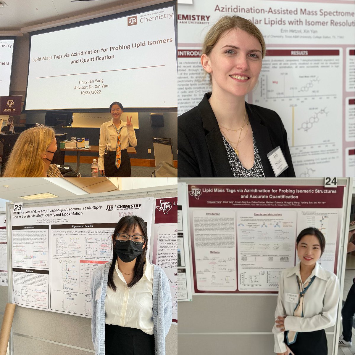 xinyan_group's tweet photo. @Yan Group had a great time at the Scott Medal Symposium! Many inspiring talks and posters! https://t.co/XPVqF2Fm0t