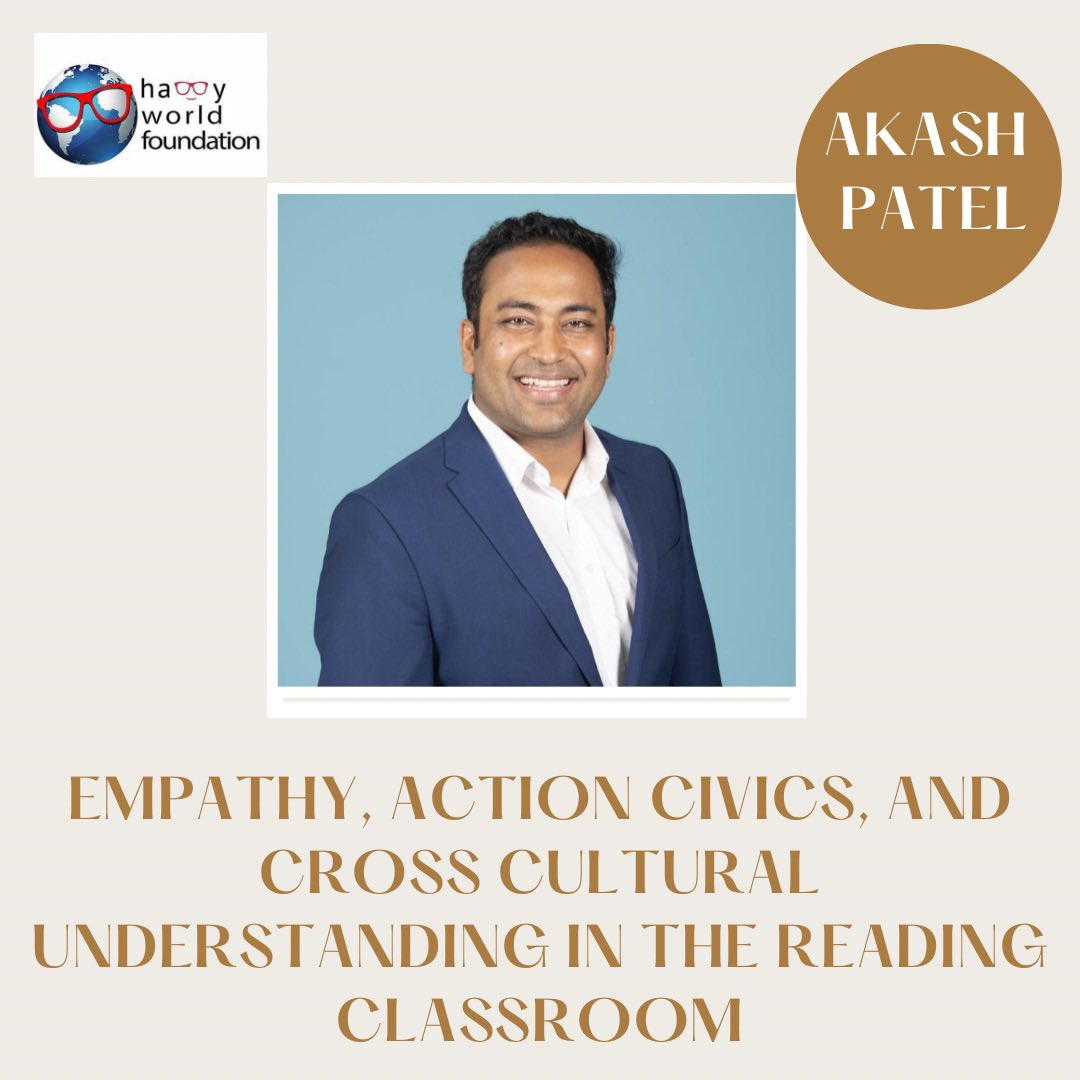 lsummers28's tweet photo. The @CRAreading sends a huge thank you to @speakerakash for an inspiring session today at our Annual Conference. You filled our hearts and mind with new insight about empathy and connection in our classrooms. @Happyworldinc #CRA22Connect https://t.co/owKYeXjHxt
