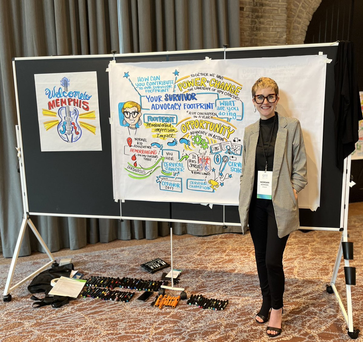 MiSs_SuE22's tweet photo. Gave a great presentation on how we can expand our survivor advocacy footprint! We have a room full of amazing HPV cancer survivors that we canโt wait see how they put their advocacy to work! ๐๐ป
@IamCervivor @StJudeResearch
#Cervivor #HPVCancerSurvivorsSchool #PreventHPVCancers https://t.co/N0BJuqXR6J