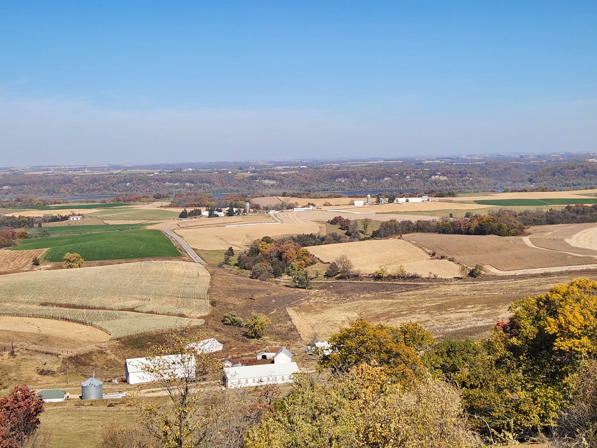 Capt. RayRay on Twitter "Our trip to Balltown Ia overlooking Wisconsin/Iowa was most awesome