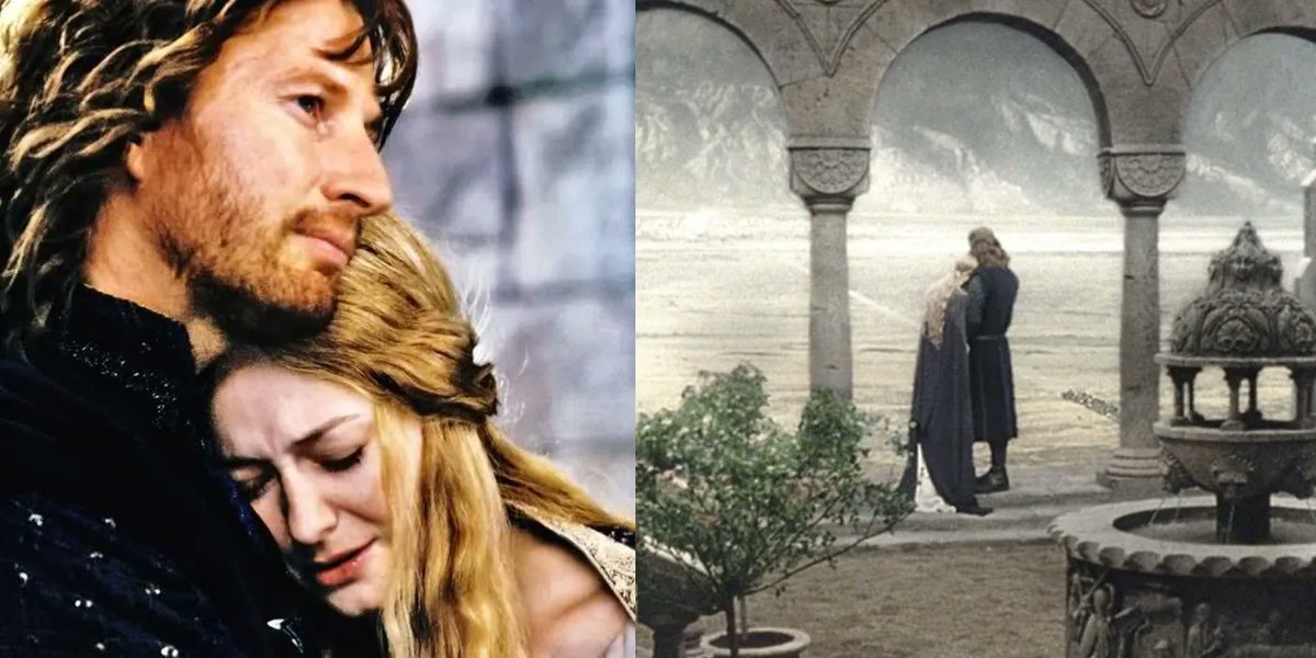 ChronologyGuide's tweet photo. (10/19)
#Faramir married to #Éowyn of the House of #Eorl.
They were blessed with a son named #Elboron who also went on to serve #Aragorn as Steward after Faramir passed away in FO 82.
#Lordoftherings https://t.co/iVJhUXID08