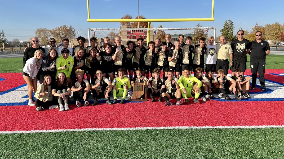 MillerNationAD's tweet photo. Boys Soccer: The Millers win their 2nd straight Semi-State Championship and the 3rd in program history! #MillerPride https://t.co/hXKVOk4aeA