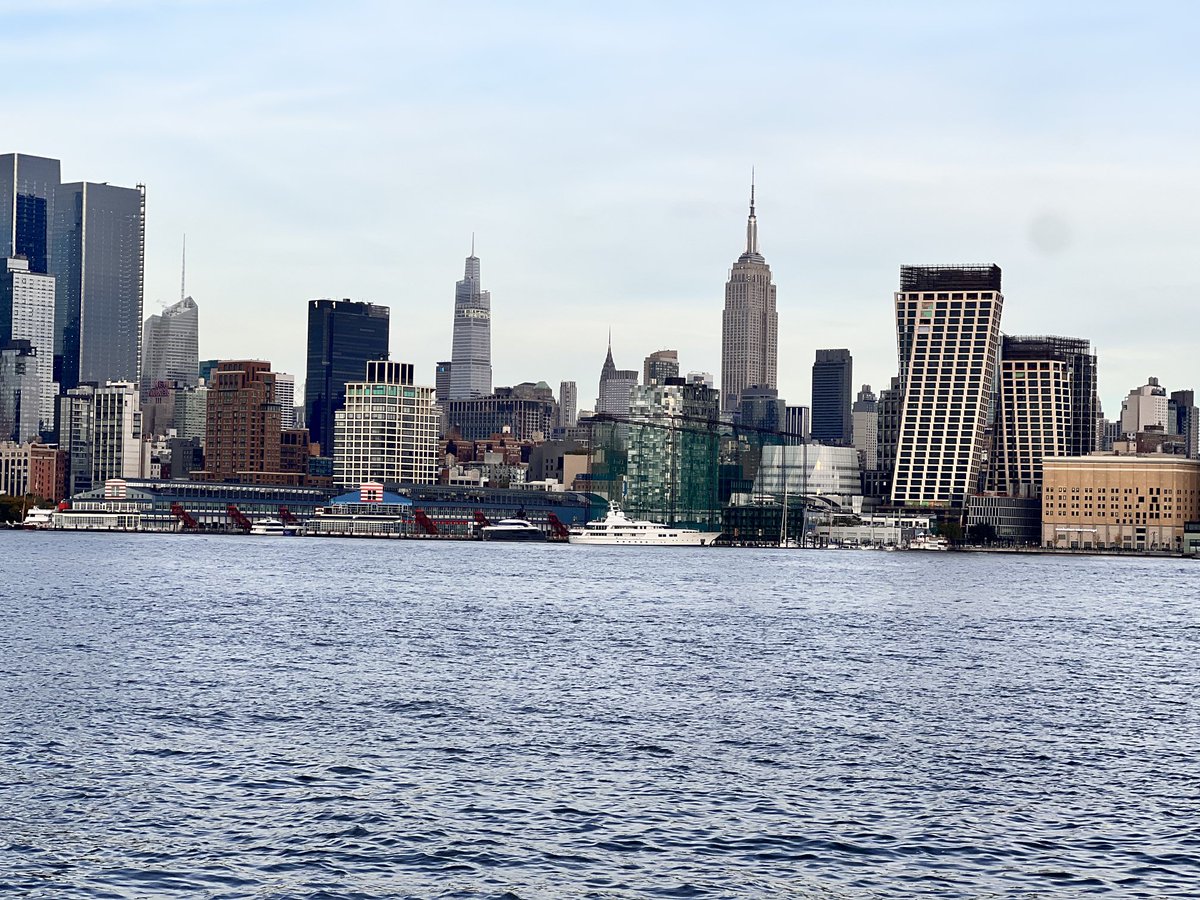 Manhattan skyline from Hoboken, NJ
