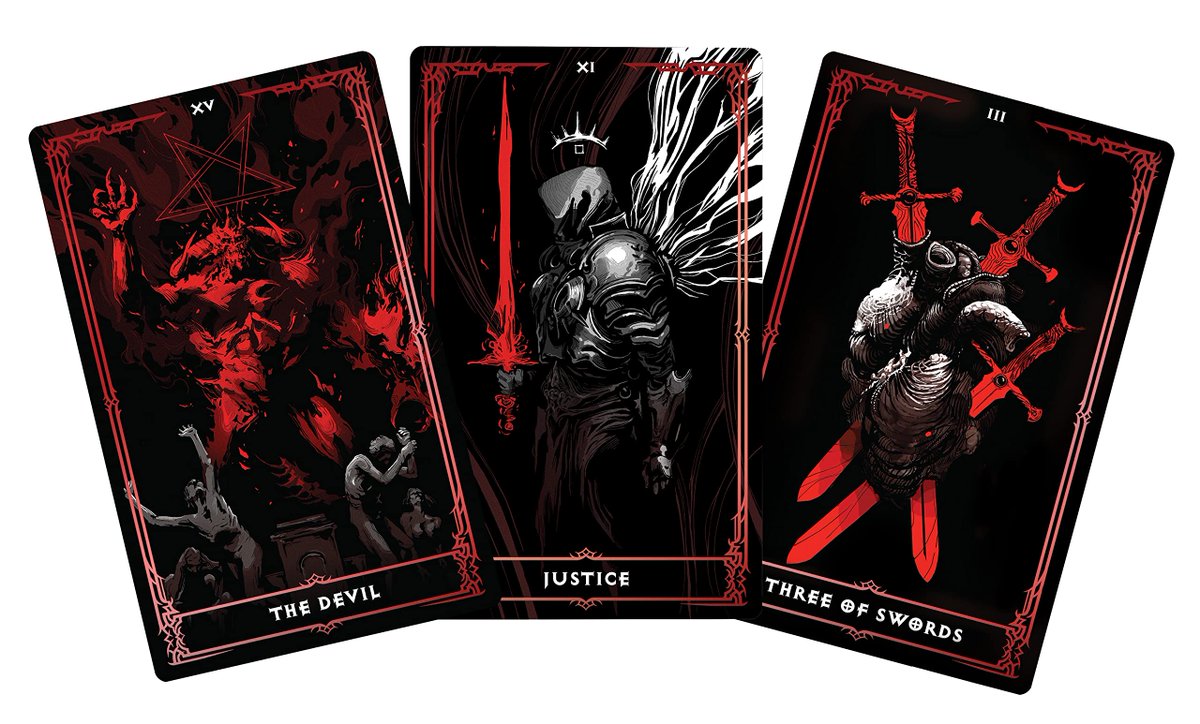AlterTimeSK's tweet photo. 👿 Sumérgete en los mitos más profundos de Santuario en Diablo con la baraja del Tarot puesta a la venta por Blizzard.

👉 https://t.co/vYLBV767bw https://t.co/WGxVGCzVw5