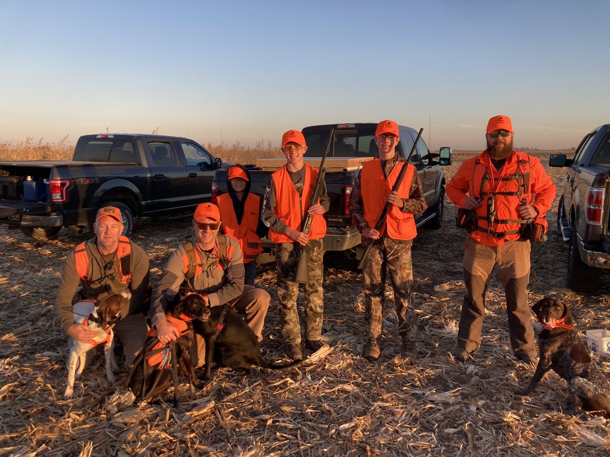 HuntFishGolfIA's tweet photo. @pheasants4ever @BobStPierre @IowaPFQF  - 2 of 3 harvested their first rooster = successful youth hunt https://t.co/Z85wJJr6jt