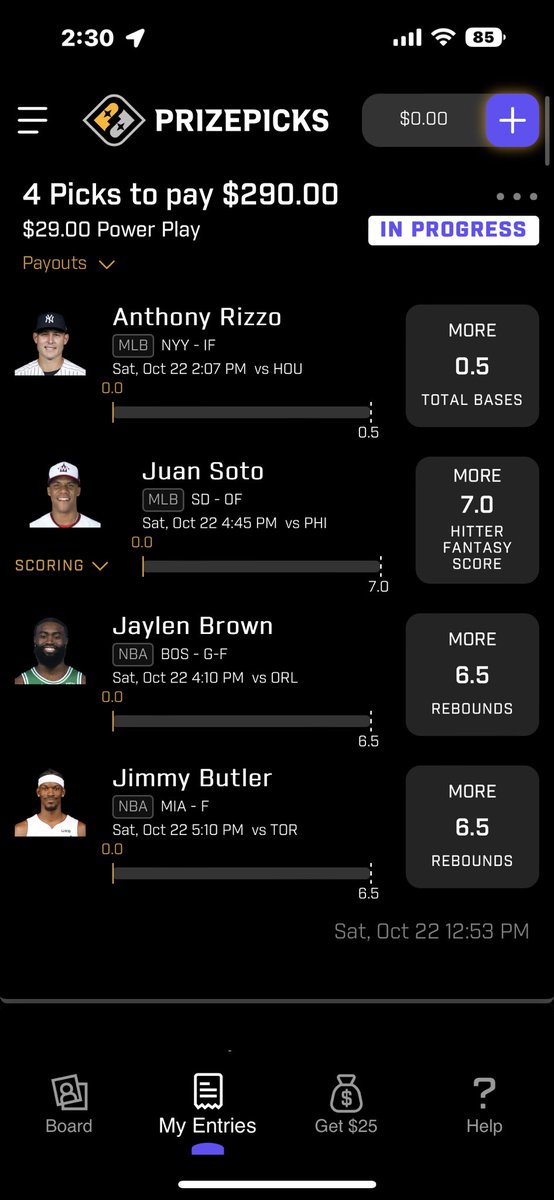 Derpgambles's tweet photo. Time To catch Green Lines today! Let’s get this dub! @propgoat123 #propgoat #prizepicks https://t.co/HCbflcGph6