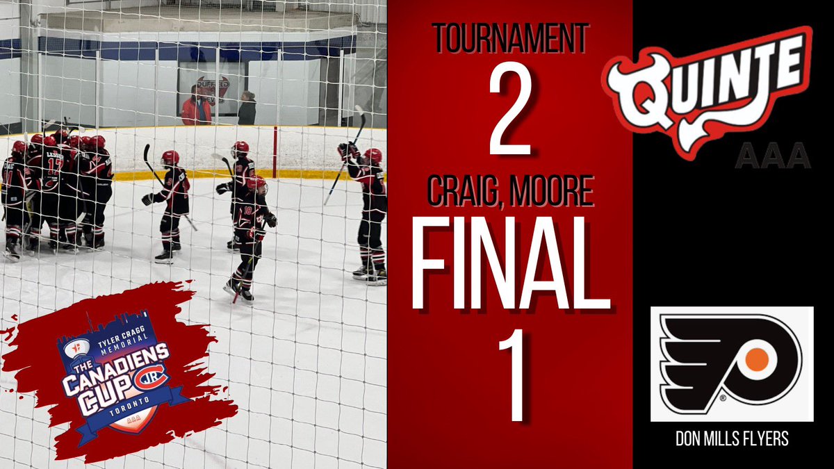 QRD2008's tweet photo. We’re off to Sunday hockey after an exciting finish against a hungry Don Mills team! https://t.co/oYnRyWsvCD