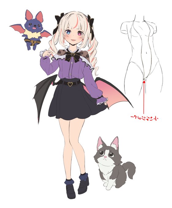 さくらぎゆん(V娘) ラフ
顔がかなり変わりましたが、多分メイクが変わっただけということで;
下着は仮でジッパーで開く 