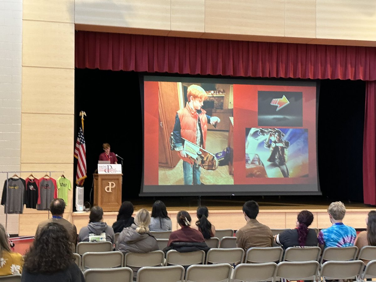 TeacherTechCon's tweet image. How about those student ignite talks to end the day? #psdttc22