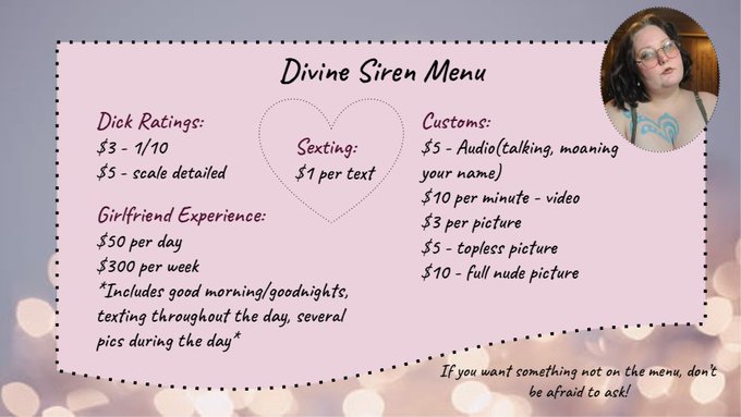 New Pricing menu for my OF page . https://t.co/O4fCxHfm0e . #sellingcontent #nsfwtwt #onlyfansbabe #NationalNutDay<a href="/tag/nationalnutday"class="tags"><span>#nationalnutday</span></a><a href="/tag/onlyfansbabe"class="tags"><span>#onlyfansbabe</span></a><a href="/tag/sellingcontent"class="tags"><span>#sellingcontent</span></a>