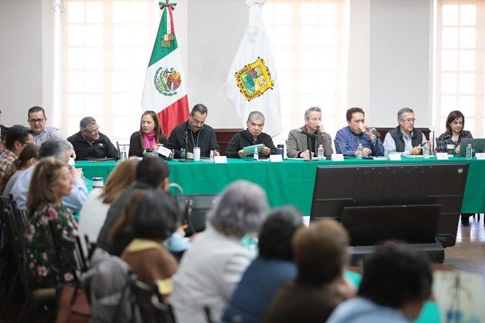 En sesión plenaria con colectivos de familiares de personas desaparecidas, a quienes reiteré el compromiso de mantener mi voluntad política y acompañamiento hasta el último día mi gobierno.