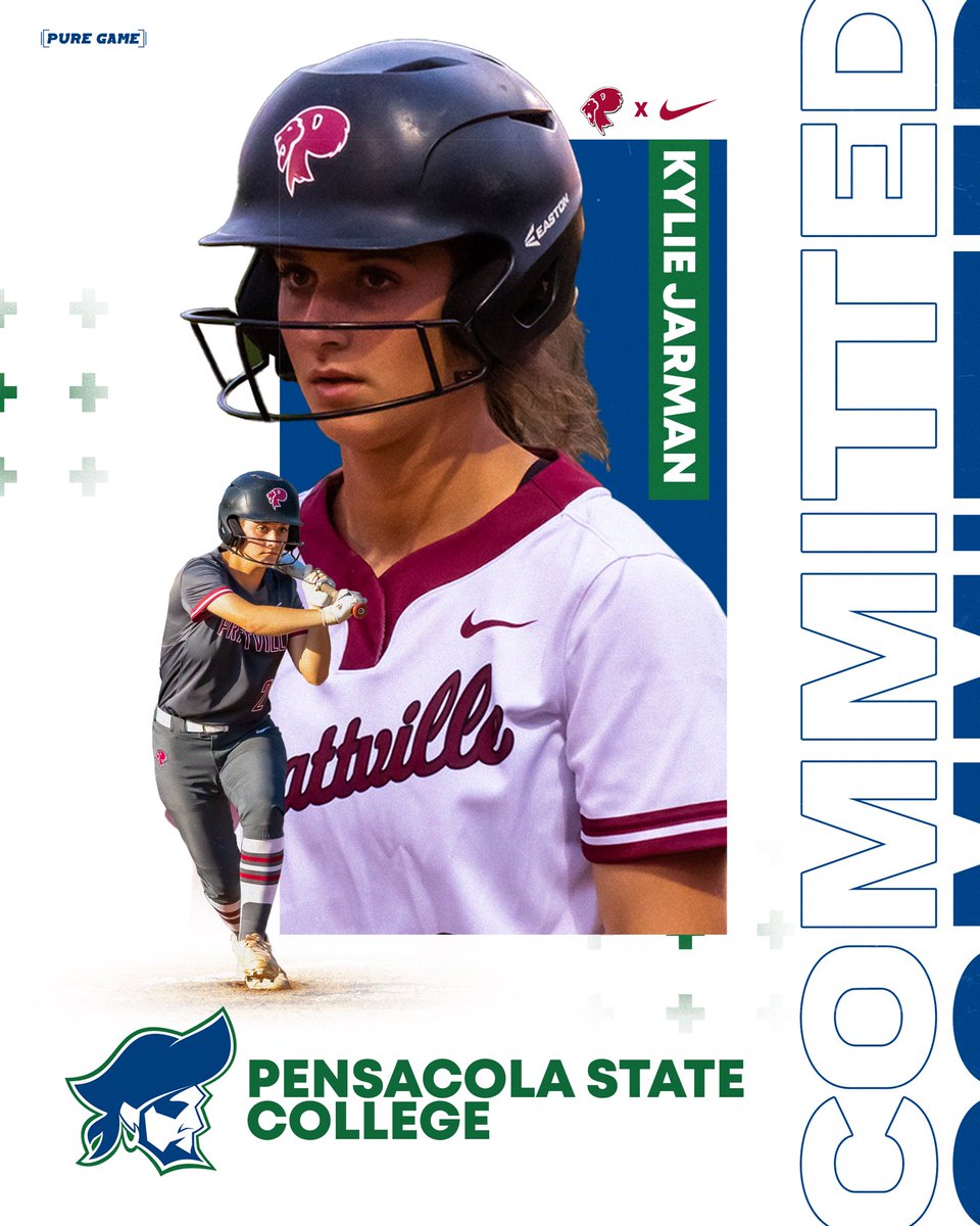 PrattvilleHS_SB's tweet photo. Congratulations to our very own @kyliejarman5  on committing to @PSCSoftball Pensacola State College today!! @prattvillelions 
#golionssoftball #gopirates https://t.co/17igteWq0m