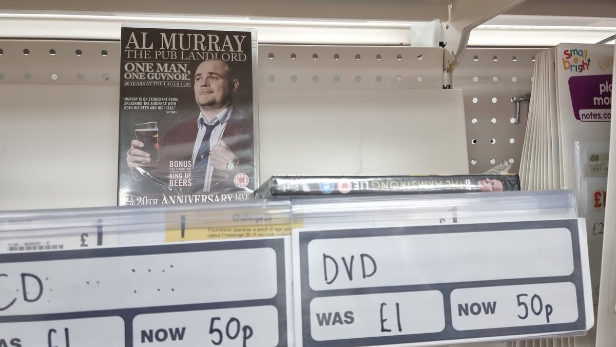 matpage's tweet photo. @almurray I had to rescue this from our local Poundland today... https://t.co/7r1vUd8XTq