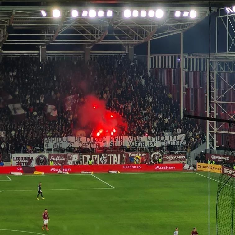 AArges123's tweet photo. 📅 Friday  October 21nd 2022
⏰ KO: 8.30pm
🏆 Liga I Romania
🏟️  Stadionul Rapid-Giulesti (Bucharest) 
💶 15 € 📖 yes

#Grounded #groundhopping #bucuresti @Farul1920 #rapidbucuresti https://t.co/i5K3F8FRf9