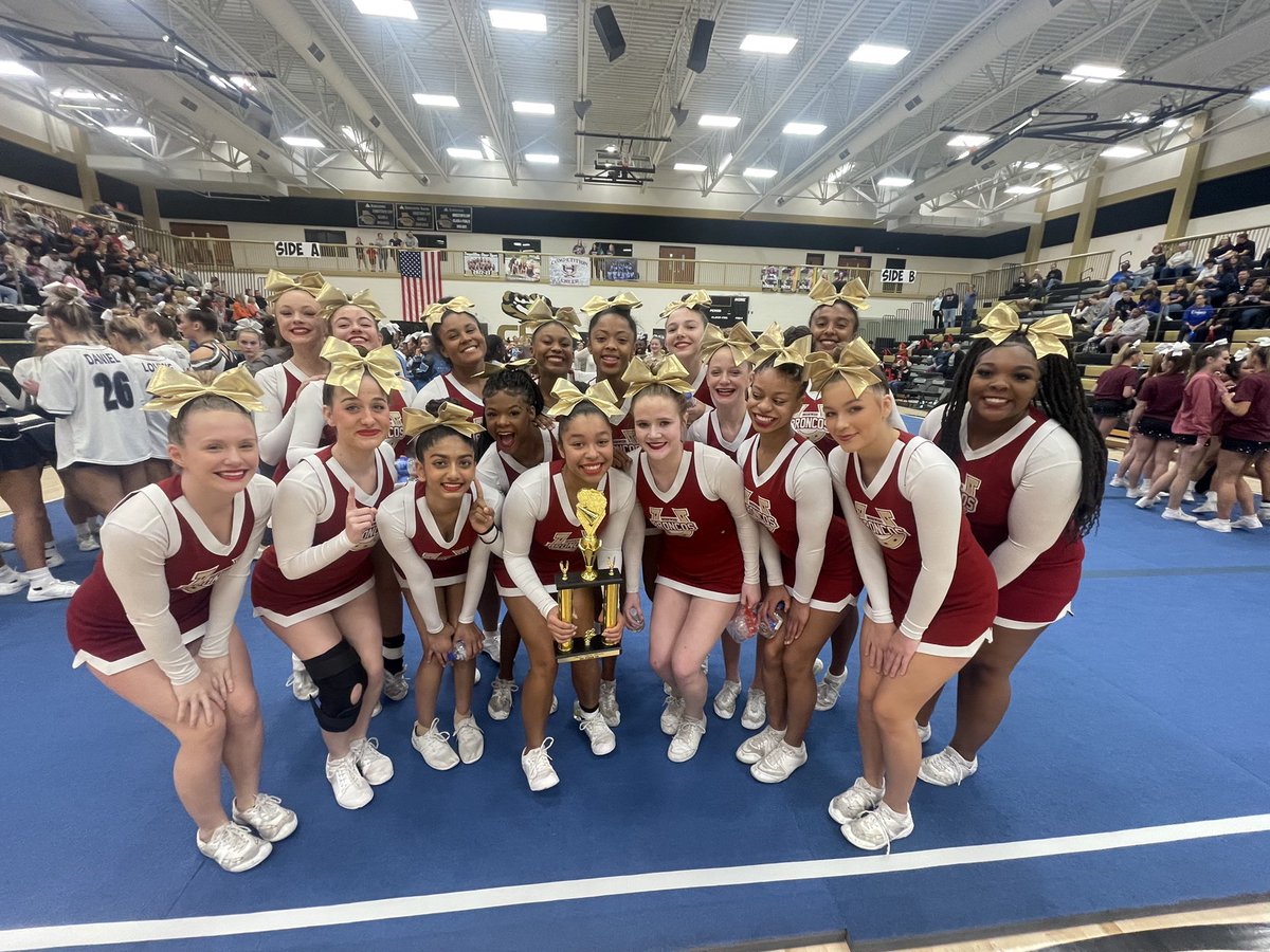 Congratulations to our Bronco Competion team! They are the Commerce High School Tiger Classic 7A champs!