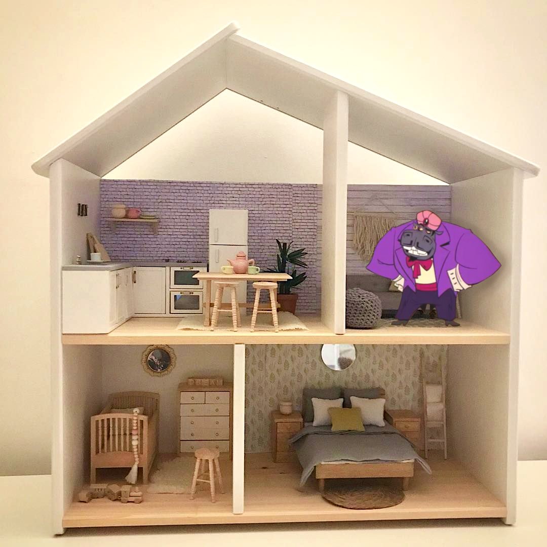 WhereDidHypnoGo's tweet photo. Hypno SHOULD be in your dollhouse. He thinks it's pretty comfortable :] 

For @ChaoticHarbinge 

#UnpauseROTTMNT #UnpauseRiseoftheTMNT #rottmnt https://t.co/rTbPvIl6Wz