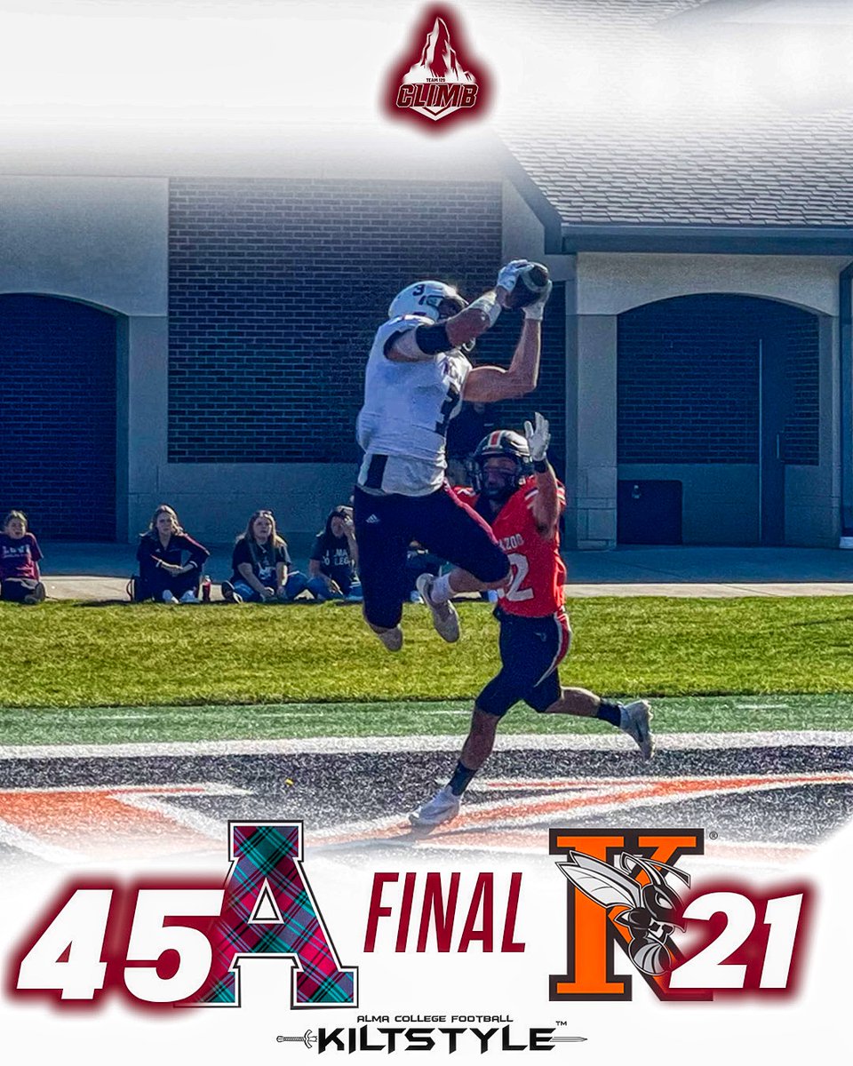 Alma College Football tweet media