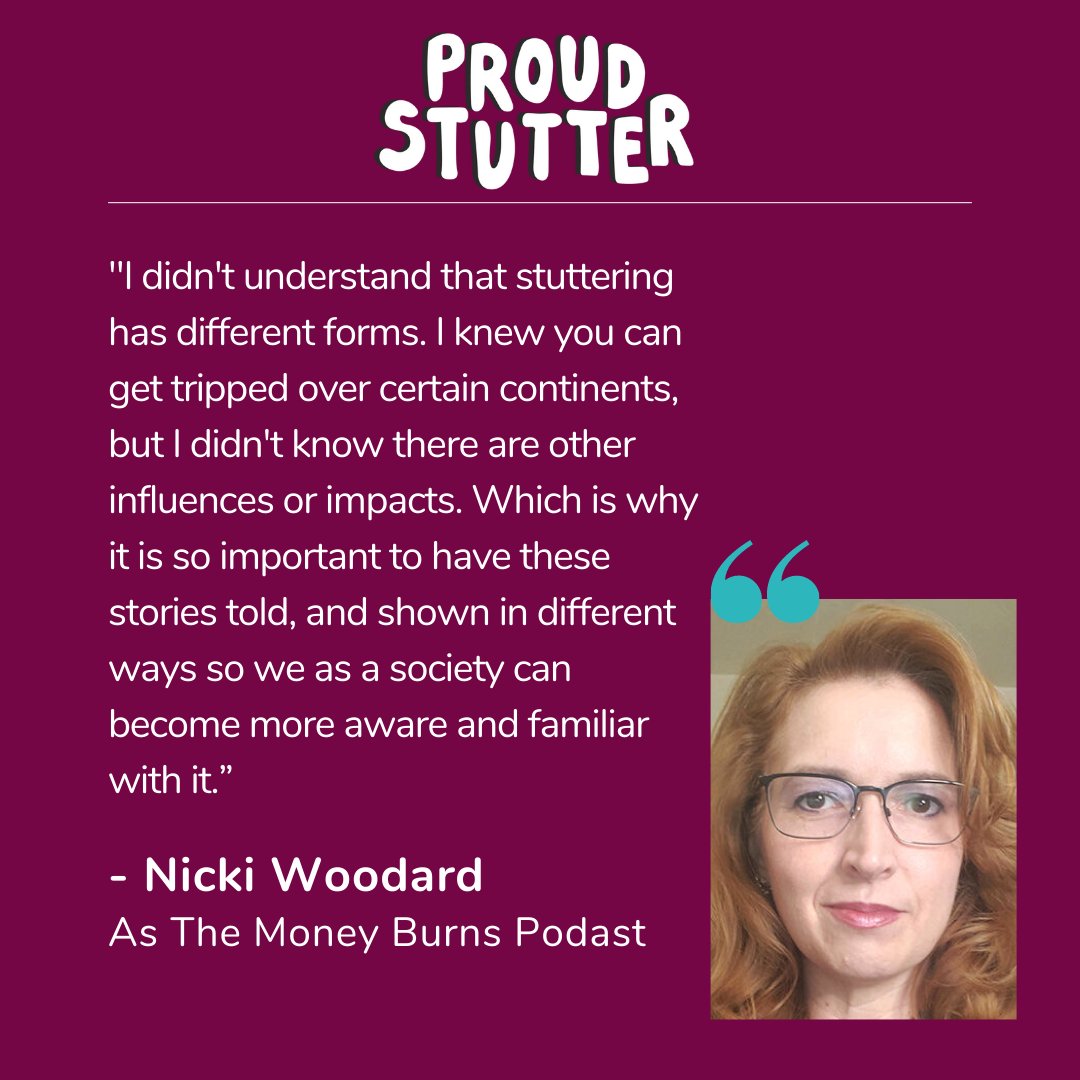 asthemoneyburns's tweet photo. International Stuttering Awareness Day
This year I met Maya of @ProudStutter &amp; got a chance to cohost an episode w @imdesireecole1 
https://t.co/cRYydEj3XW
https://t.co/7v50Mu0Tm0
https://t.co/w1YLf7HE6s

#stuttering #stutteringawareness
#verbaldiversity #stammer 
*consonants https://t.co/VqKxZGgsmn