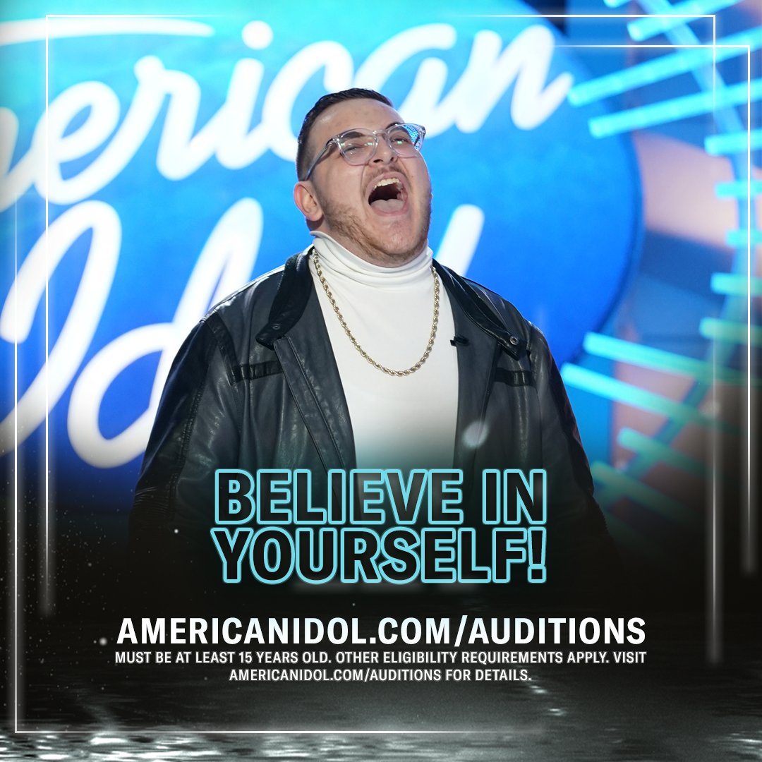 Step 1: Believing you're good enough. 🙏 Step 2: Signing up to PROVE it to our producers! 🎤bit.ly/IdolAuditionsI…🎤 @christiangsoul