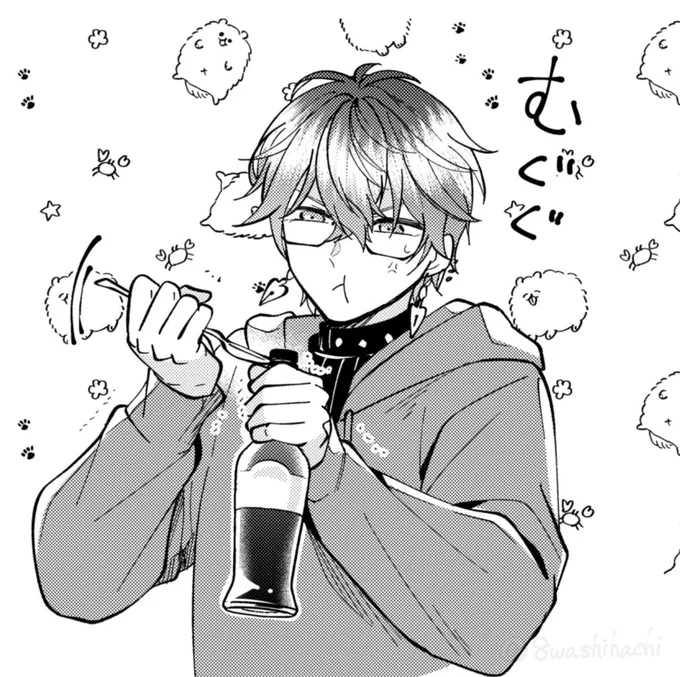 なんでか毎回ボトルを机とか歯で開けてるイメージある

#Ikenography https://t.co/3Fwivi6zFK 