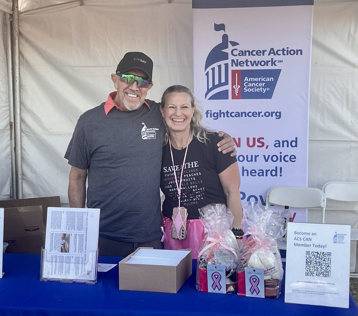 ACSCANAZ's tweet photo. Our incredible โฆ@ACSCANโฉ volunteers helped with our booth and we met amazing new advocates!๐ #MakingStridesPHX โฆ@ACSArizonaโฉ https://t.co/KxSVE77WbB