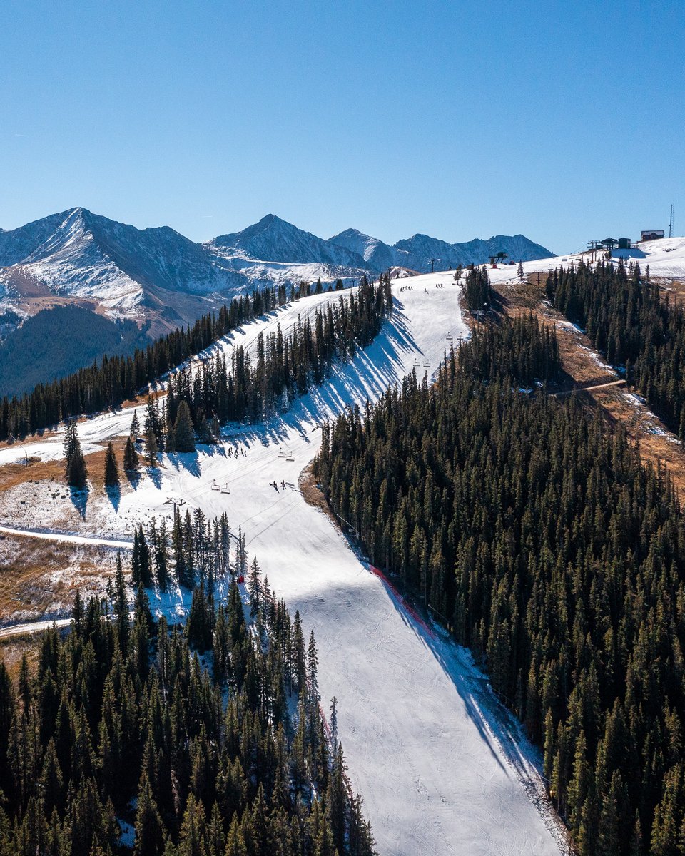 CopperMtn's tweet photo. Here we gooooo! @usskiteam athletes began training today, October 22nd, on Copperopolis.
Shoutout to our mountain teams that make early season training a reality, year after year πͺ
#CopperMountain #TheAthletesMountain #RaceTraining https://t.co/uGg32ytFQu