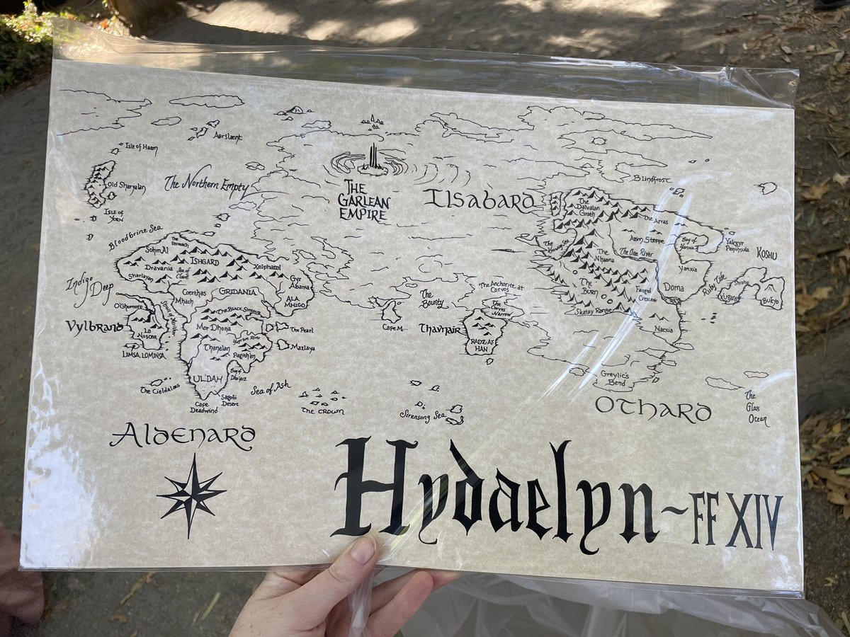 ArissaVT's tweet photo. Curious if there’s and Final Fantasy fans here! I *almost* got the Ivilace map too, but it’ll be saved for next time! Honestly got some excited when I found these two along with a handful of others https://t.co/Sd5OjzBYAj