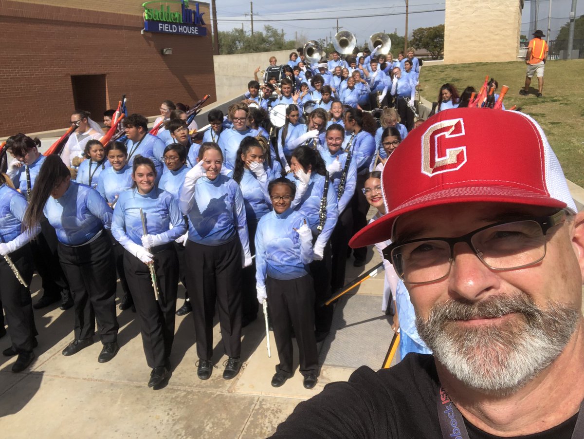 Not sure yet what their rating is in the area marching contest, but our band, their show, and our directors are amazing!  #WeAreCoronado