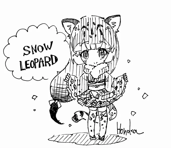 ✨❄️ユキヒョウ❄️✨
#けもフレ
#けものフレンズ 