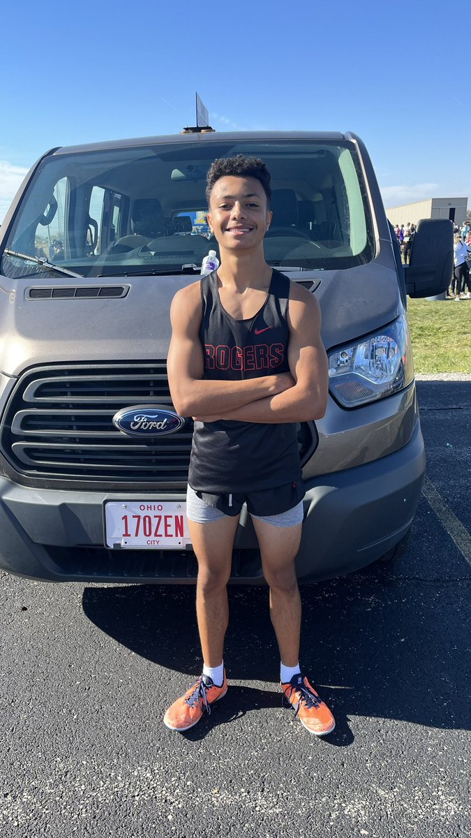 TolRogersXCTF's tweet photo. Congratulations Brandon! Looking forward to another week of hard work and another big time race next weekend. 

While we came up just short as a team, I’m incredibly proud of our performance today. 

Let this be the motivation for our training and our growth going forward. https://t.co/Cs0JBnIeaJ