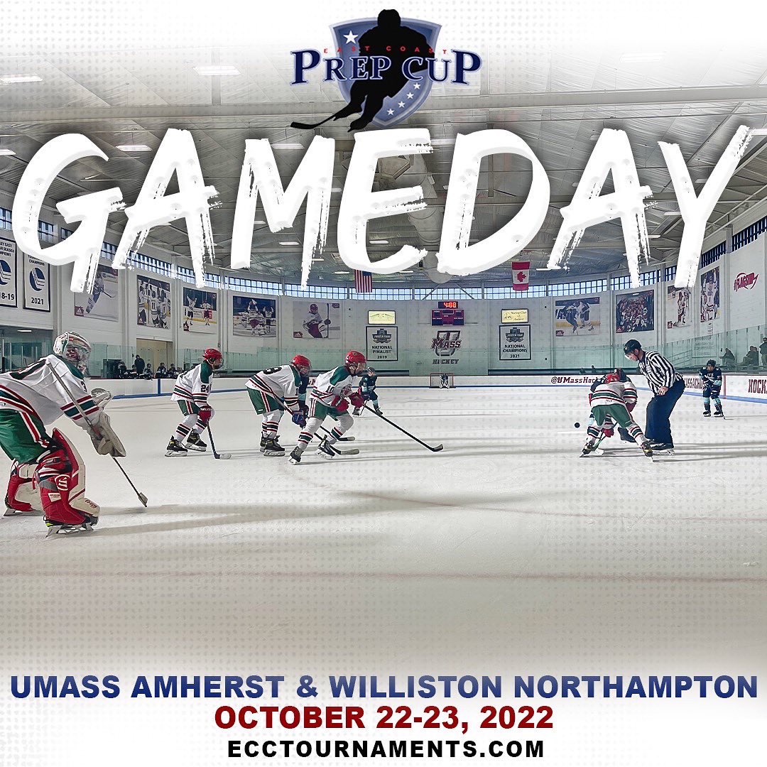 ITS HERE! THE ECC PREP CUP!

We are excited to welcome 14U and 15U teams from California, Rhode Island, Connecticut, New Jersey, Massachusetts, Connecticut and more! 🏟📚🏒

📍 UMass Amherst 
📍 Williston Northampton 
📲 ECCTournaments.com

#ECCTournaments #PrepSchool
