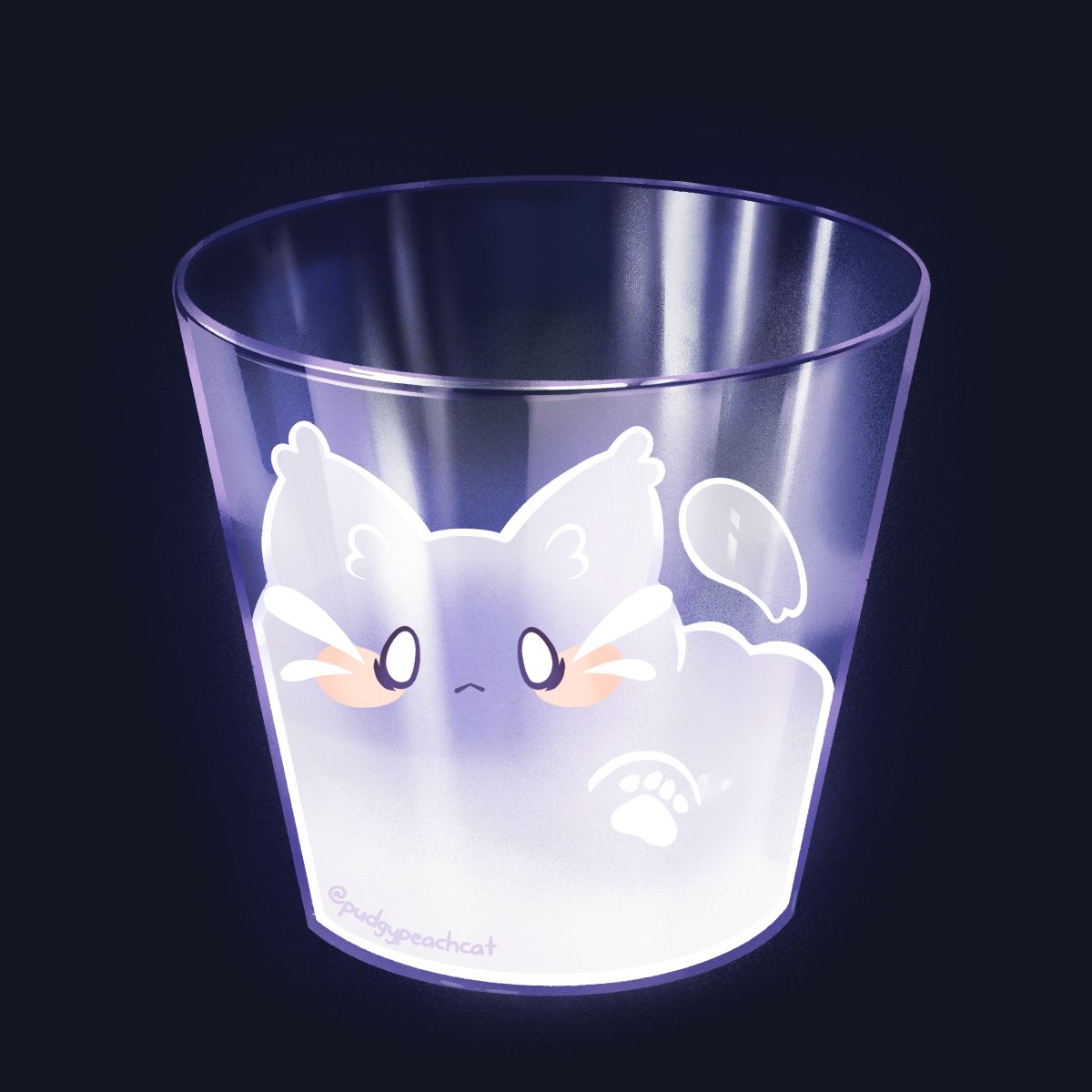 Haunted glass of milk 🥛