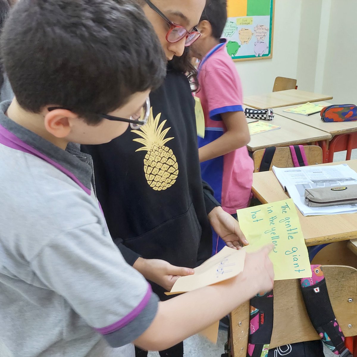 Strategies promote flexible thinking and teach learners the importance of shifting their approaches to different tasks.
#FindYourPartner 
#ActiveThinking 
#CooperativeLearning 
<a href="/makdawhaschool/">Makassed Dawha School</a>