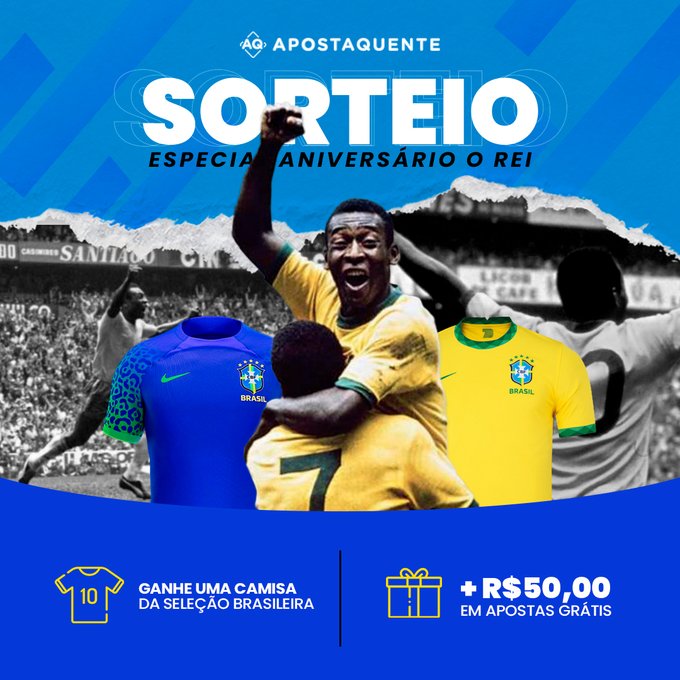 O aniversario hoje &eacute; do rei do futebol mas quem pode ganhar presente, &eacute; voc&ecirc; meu comandante! Que tal<a href="/tag/brasileirao"class="tags"><span>#brasileirao</span></a>