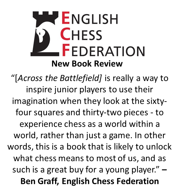 New review from @ecfchess! Read the full review: englishchess.org.uk/wp-content/upl…

#middlegraderead #yourkidsnextread #chess #chessforkids #mgfiction #kidlit #middlegradeadventure #livingbooks #bookishwaytoplay #chessforfun #childrensbooks

@USChess @STLChessClub @chesscom @Sam_Copeland