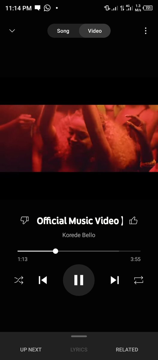 chideraonunkwo2's tweet photo. @koredebello Like that
Has over 72 M Spotify streams
Over 57 M on YouTube audio
And over 130 M on YouTube video.
#StreamBella ♥️ https://t.co/BTbHWQaSji
