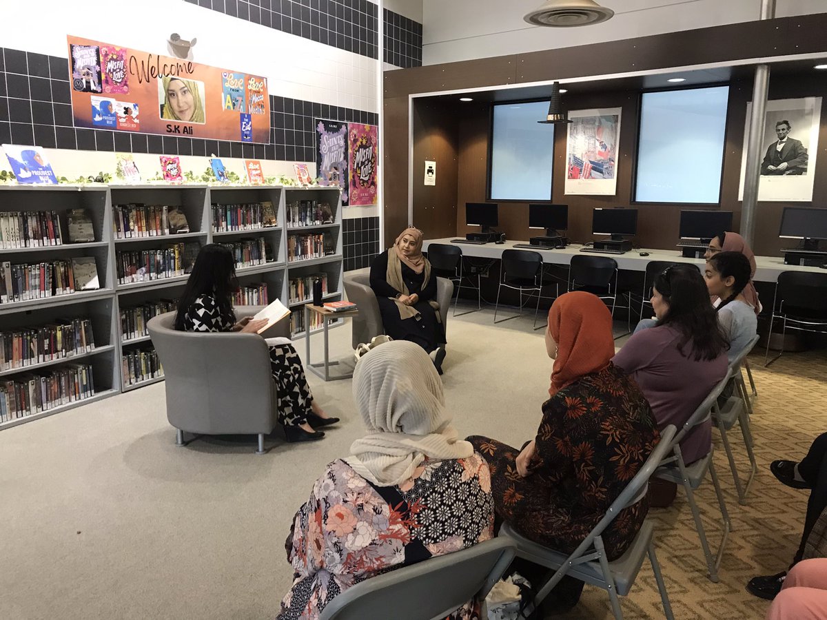 We are honored to have New York Times best-selling and award winning author, S.K. Ali share her stories with our Stagg community.