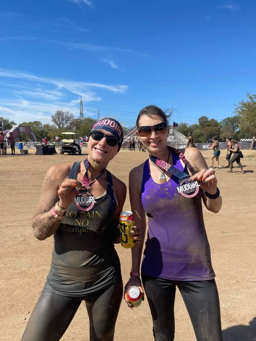 Did the 5k mud girl race today! https://t.co/xan8HHLUmb