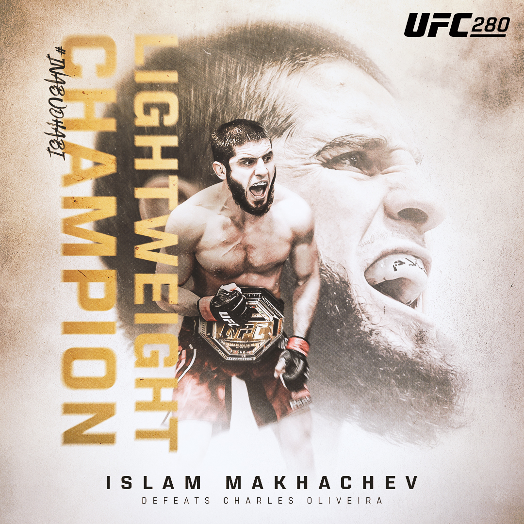 🏆 Your UFC Lightweight Champion: Islam Makhachev! 🏆