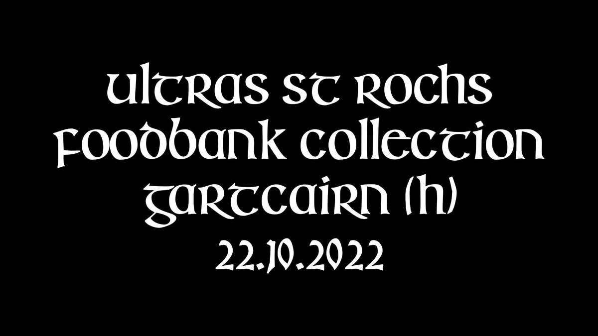 Ultras St Rochs Vs Gartcairn (Foodbank Collection) 

Now On YouTube. Tap the Link Below!

Fuck The Tories!

youtu.be/VH3HY6Uq06M