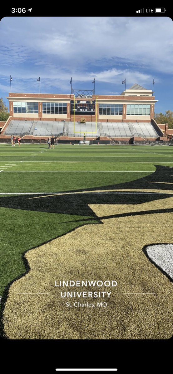 Great visit at Lindenwood today <a href="/CoachBethany/">Corey Bethany</a> <a href="/UnionWildcatFB/">Union Football</a>