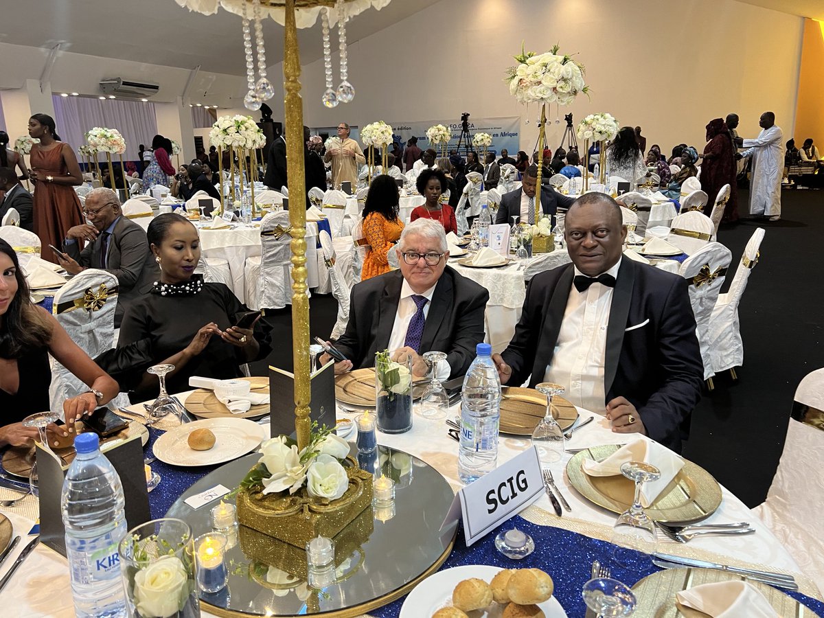 #Sénégal/ 22/10/2022/ ... Dakar au dîner de Gala de l'intégration Africaine!