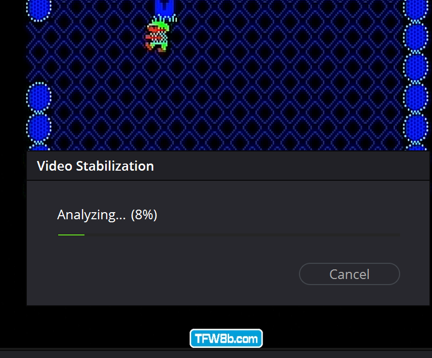 futurewas8bit's tweet photo. Look at me trying to remove a bit of wobbly from my video. #ProYoutuber https://t.co/yKuD0RdAwx